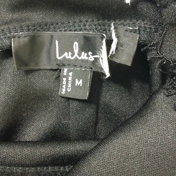 LULU'S SZ M Momentous Moments Black Lace Backless Formal Party Maxi Dress B119 - Picture 9 of 10